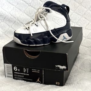 Toddler 6C Retro Jordan’s 9